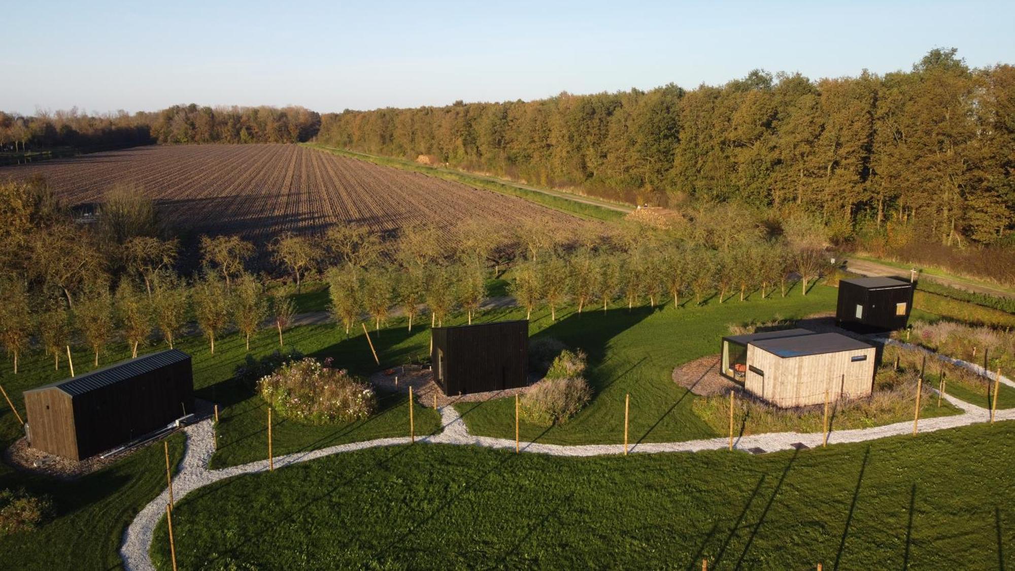 Langs De Polder - Huisje Ens Vila Emmeloord Exterior foto